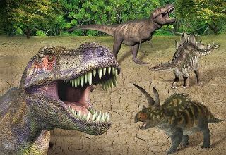Obrázek z Pohlednice 3D 16cm - dinosauři 